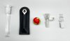Frostbite  Glass  Beaker  Bong    Black  B